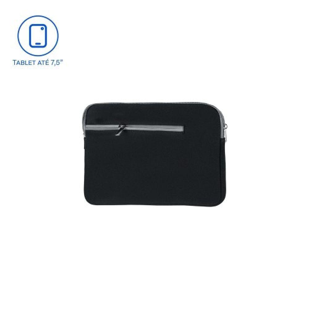 Case Neoprene Preta para Tablet até 7.5 Multi - BO441