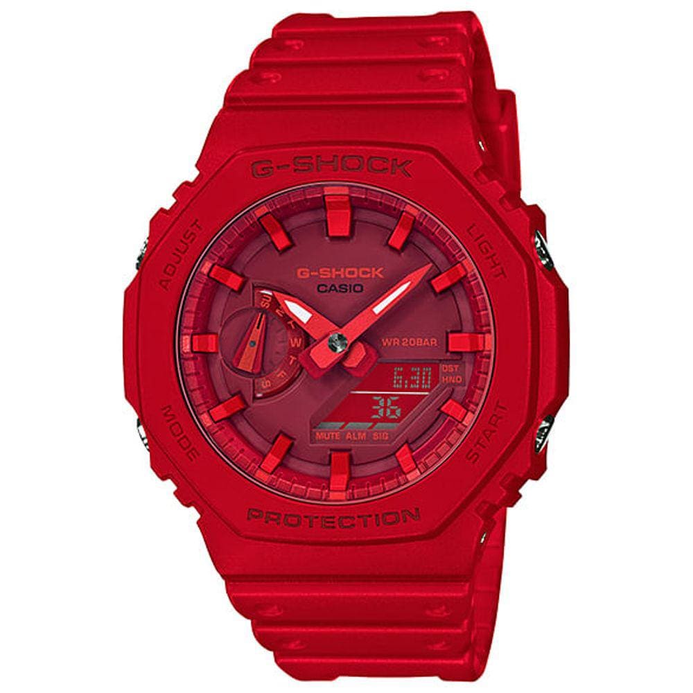 Relógio CASIO G-SHOCK masculino anadigi GA-2100-4ADR