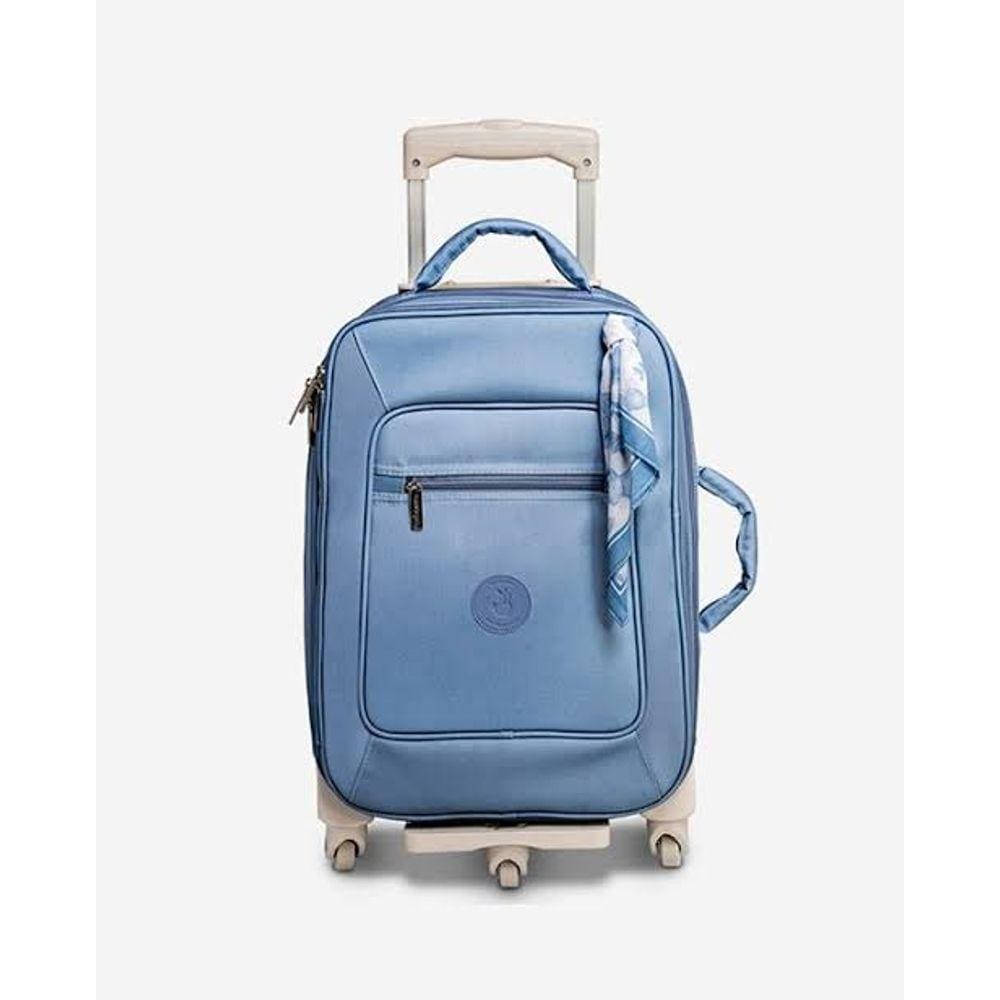 Mala de Rodinhas Fauna Azul - Masterbag Baby