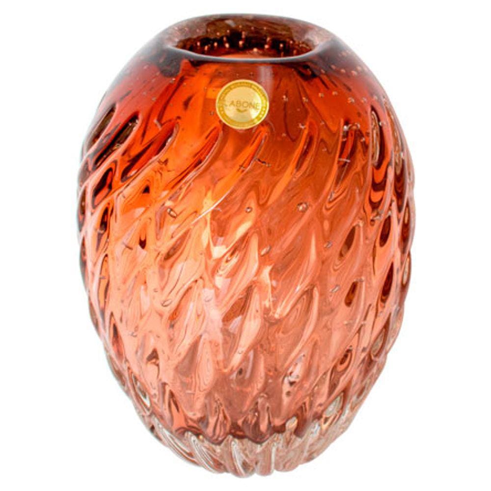 Vaso de murano Porto garnet 20x25 cm
