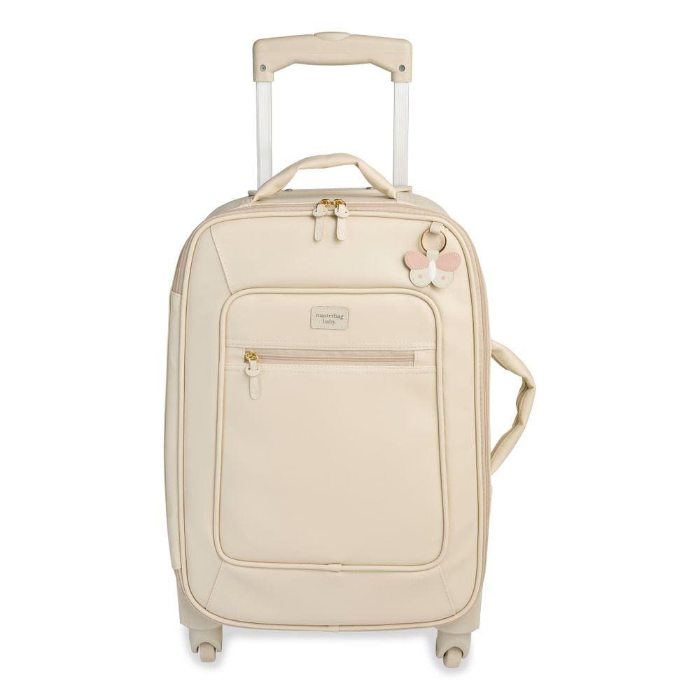 Mala de Rodinha Borboleta Marfim - Masterbag Baby