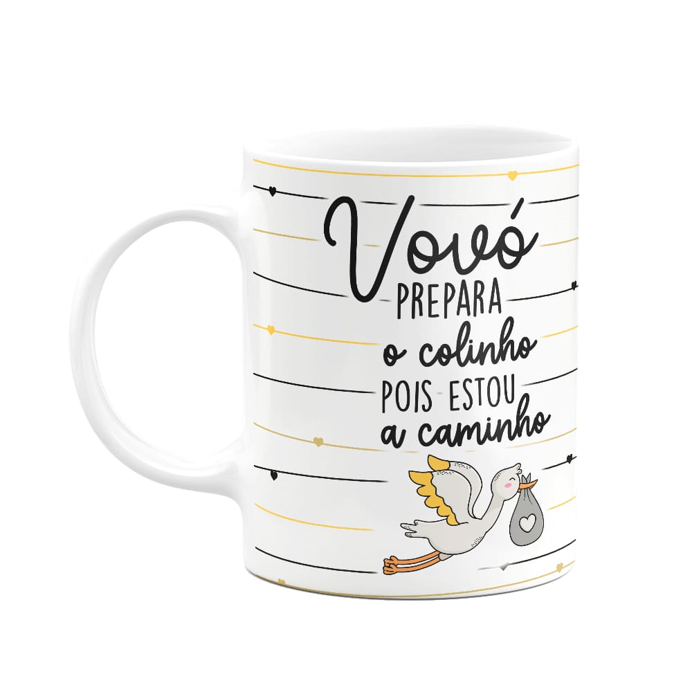 Caneca - Vovó, prepara o colinho que estou a caminho!