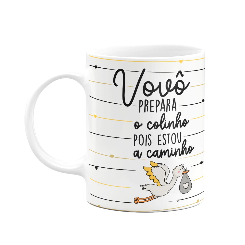 Caneca - Vovô, prepara o colinho que estou a caminho!