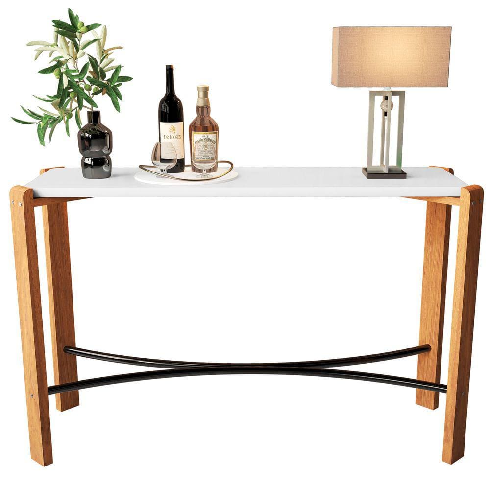 Buffet de Sala: Estilo Moderno com Travamento em Ferro Tampo Branco