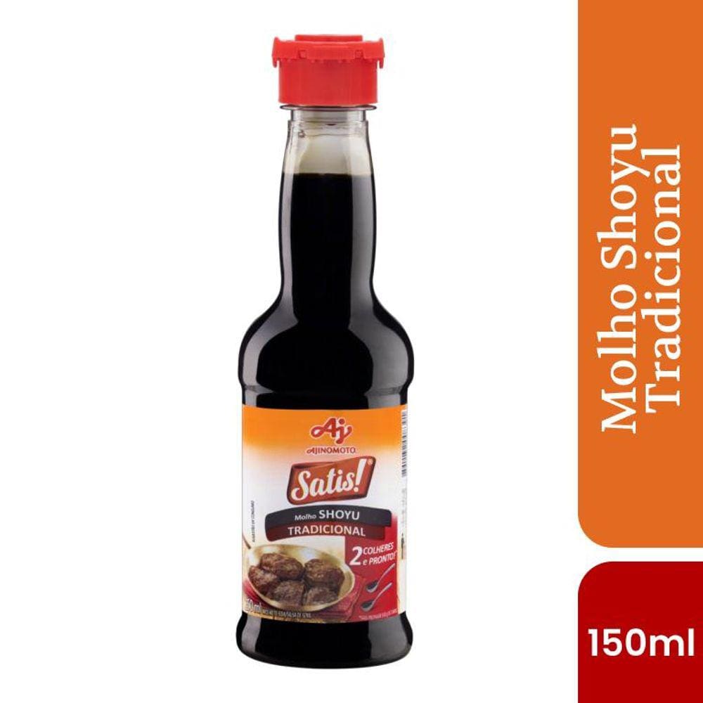Molho Shoyu Satis! Sabor Intenso 150ml
