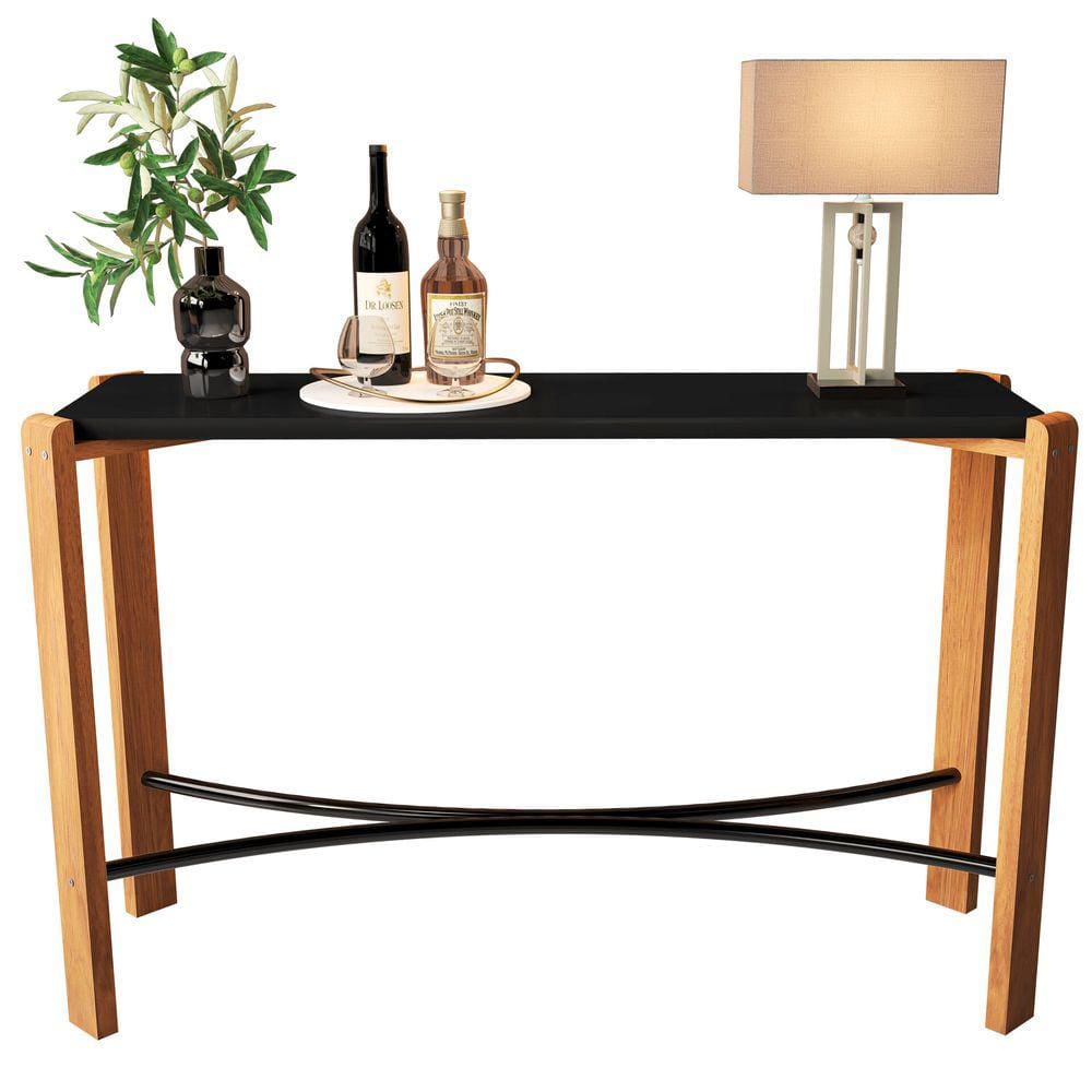 Pés de Madeira: Aparador Austria em Cor Preto