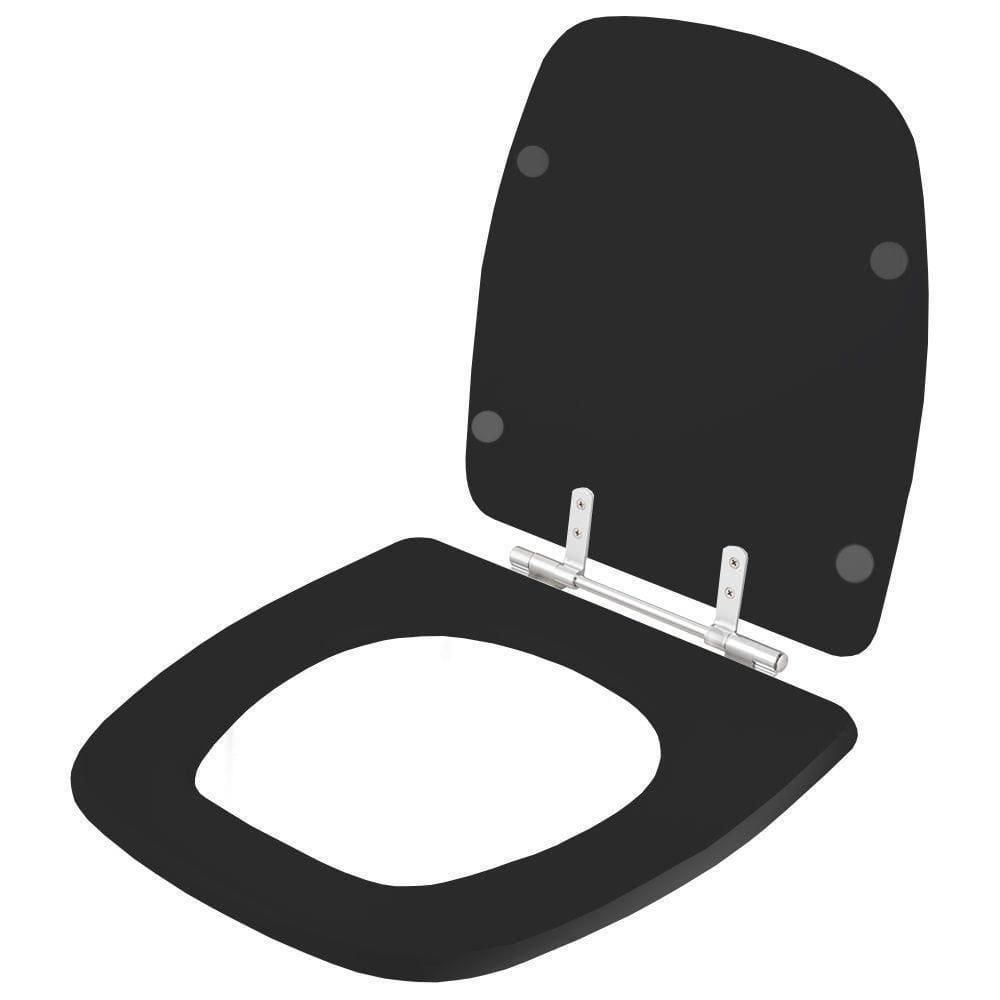 Assento Sanitário Avant Plus Preto Para Vaso Incepa