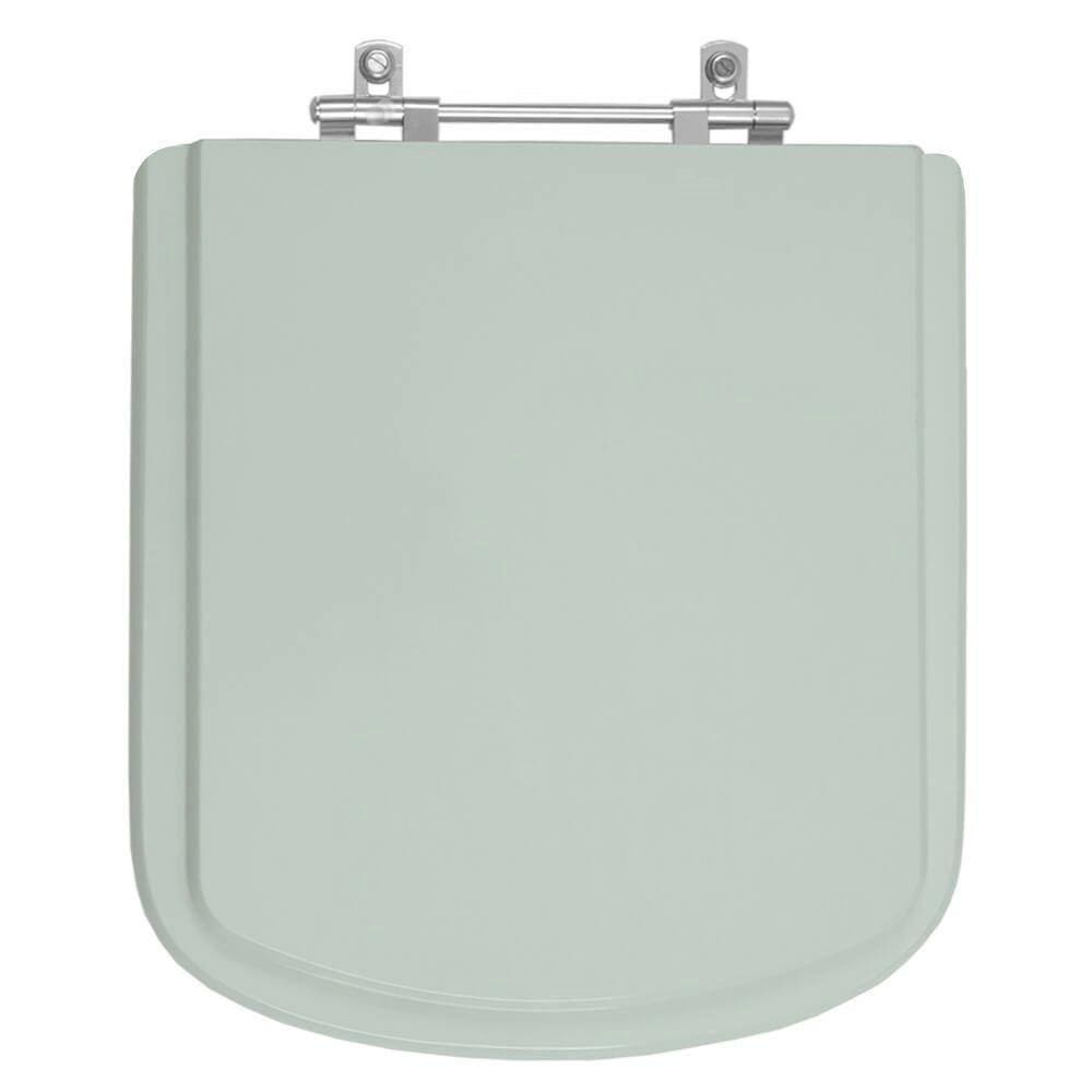 Assento Sanitário Poliester Bali Verde Agua Para Vaso Incepa