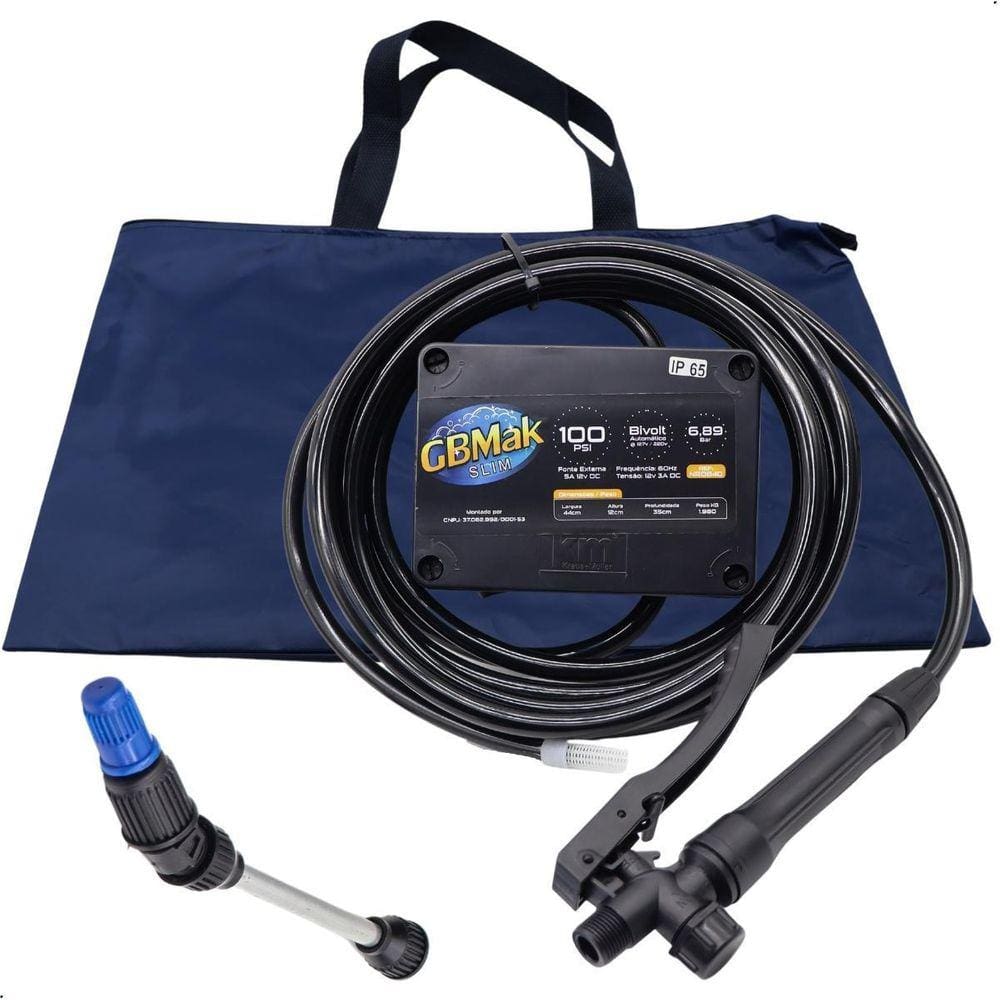 Máquina Limpeza Gbmak Slim 100Psi Bivolt Automática