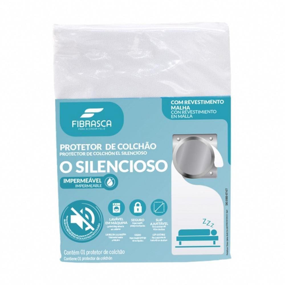 Protetor de Colchão O Silencioso Casal 140x190cm - Fibrasca