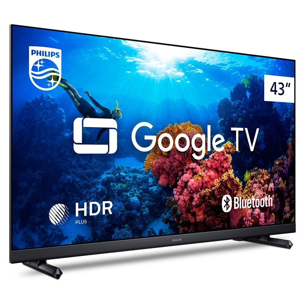 Smart TV 43PFG6918 43 Polegadas Full HD Borderless Android Philips