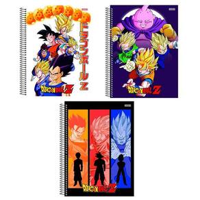 Caderno de Desenho Dragon Ball Goku - 60 Folhas - São Domingos