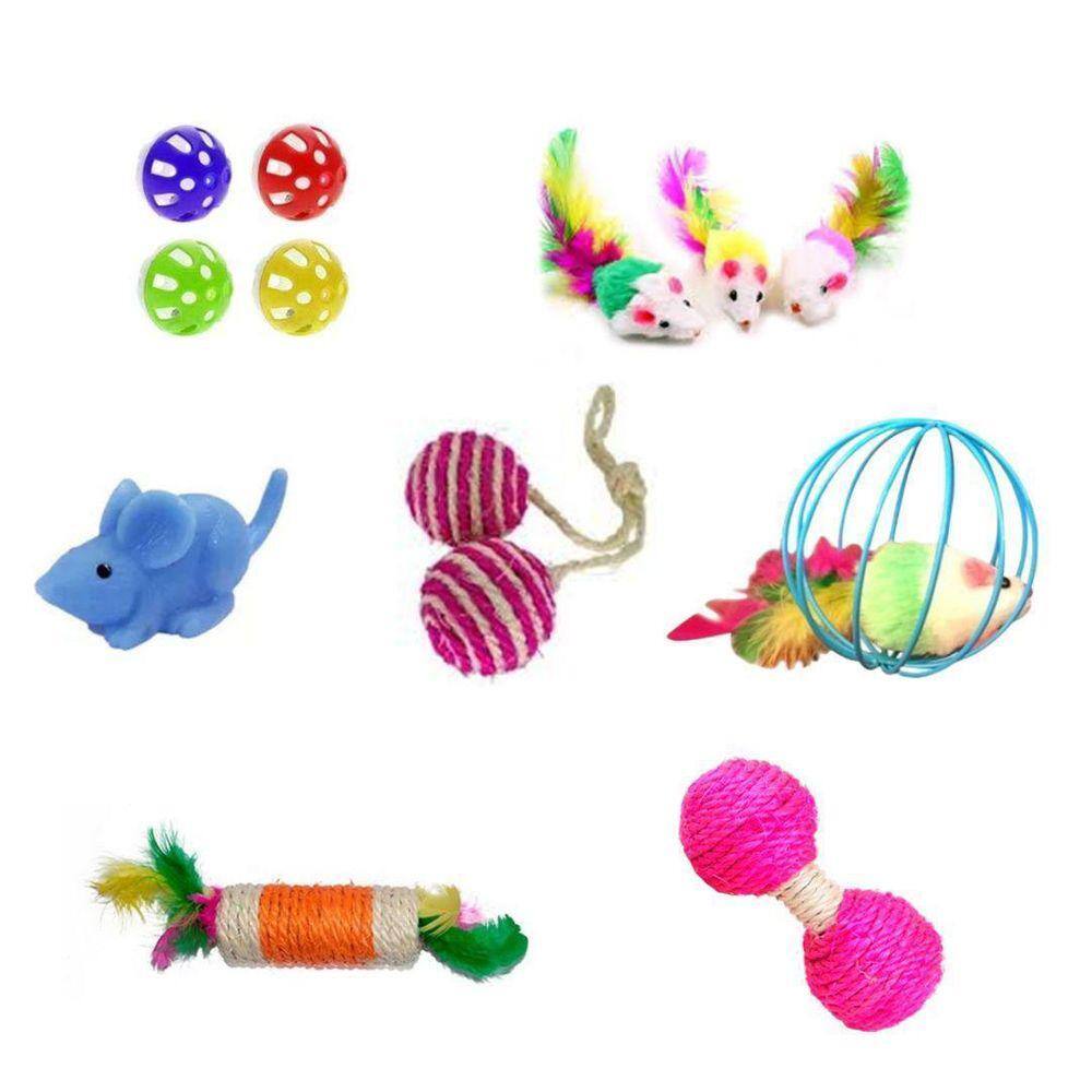 Kit De Brinquedos Interativos Para Gatos