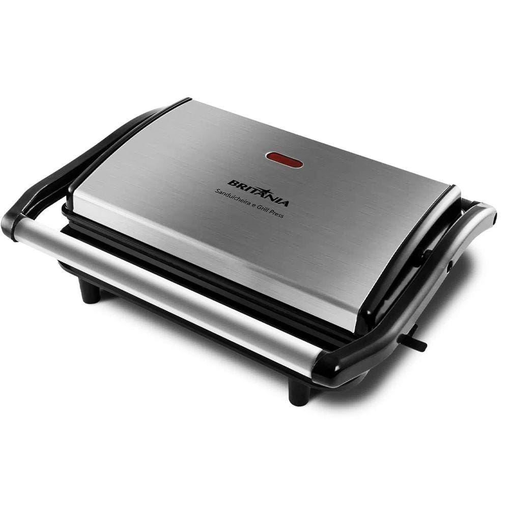 Sanduicheira e Grill Britânia Press 2 em 1 850W