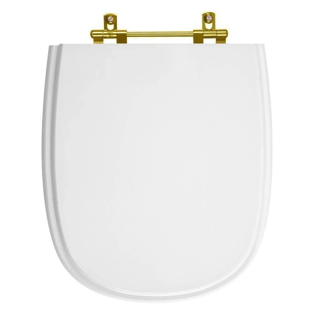 Tampa De Vaso Poliester Sabatini Branco Para Bacia Icasa