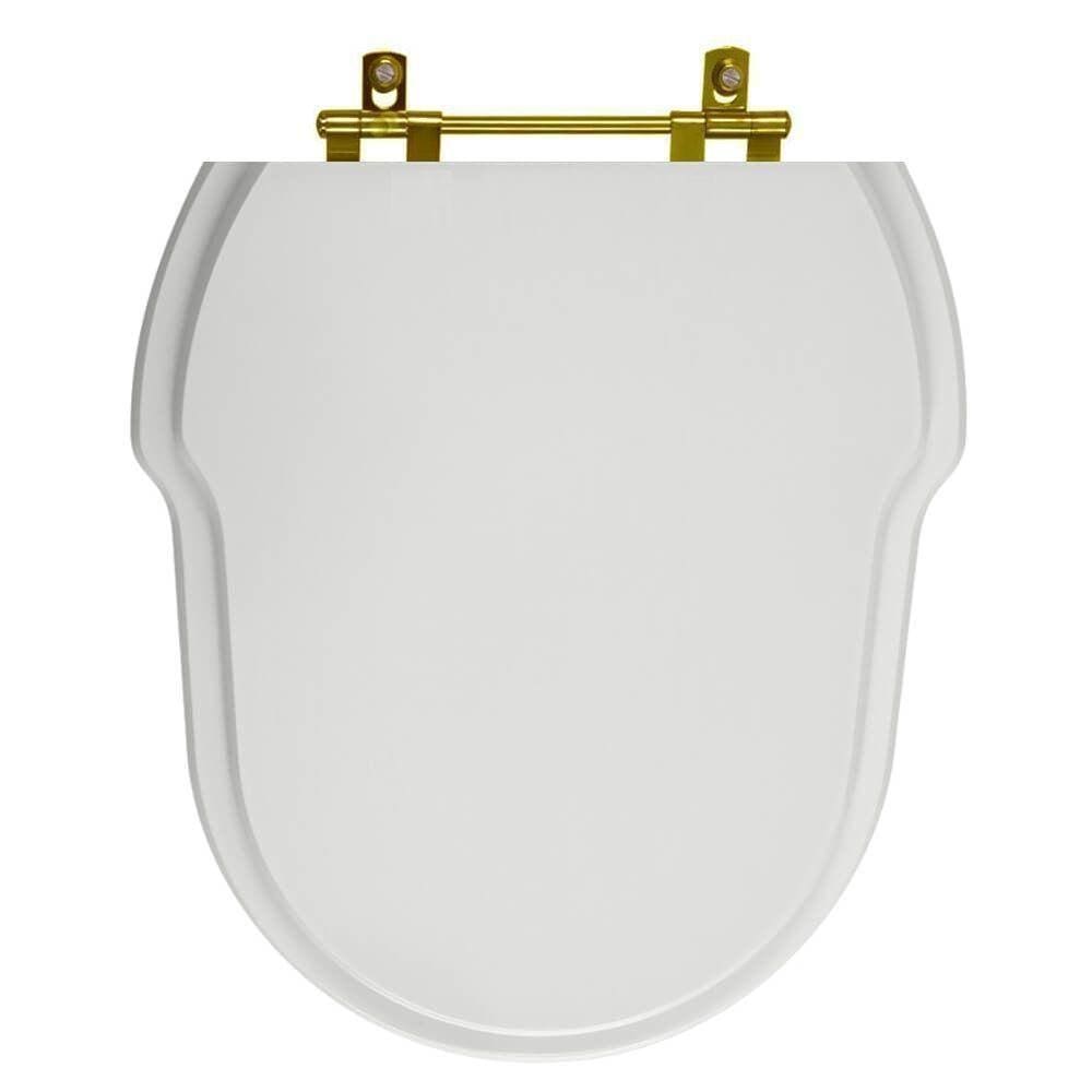 Assento Sanitário Hampton Cinza Platina Para Vaso
