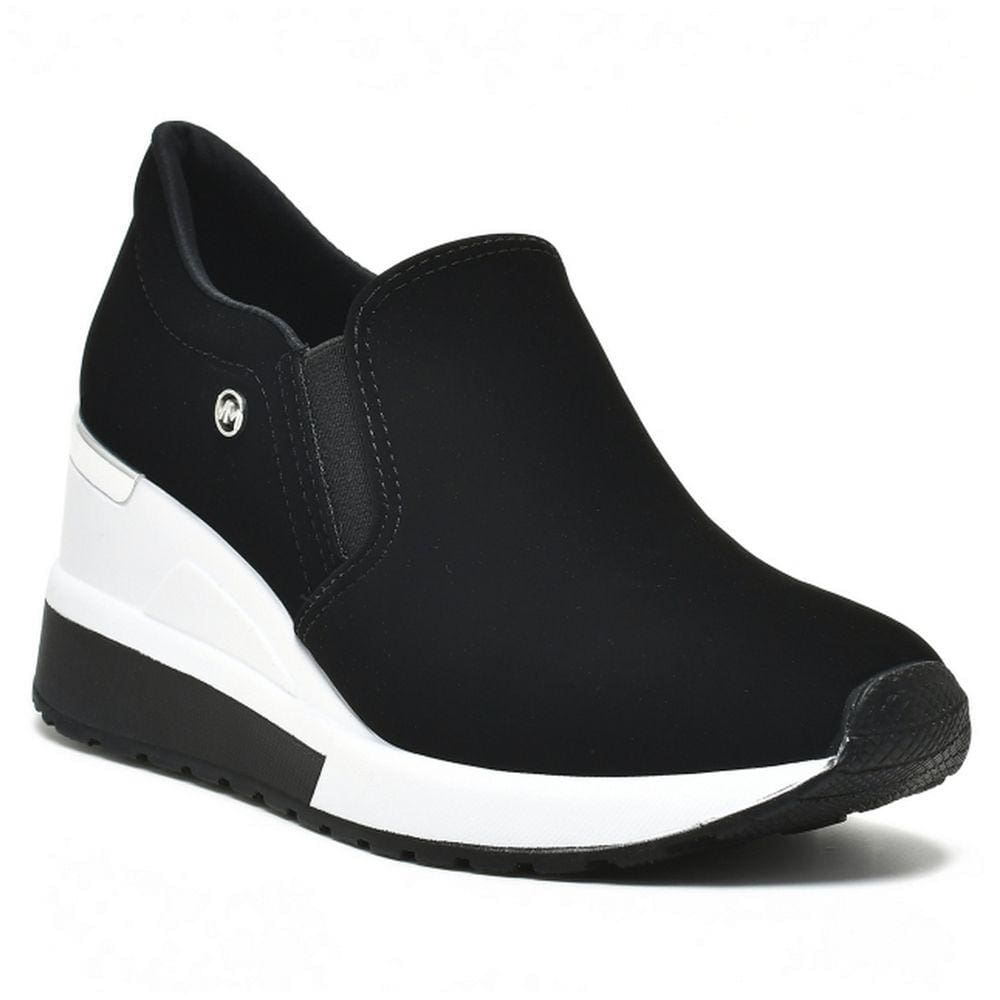 Tênis Feminino Via Marte Slip On Anabela Confort 23-10808