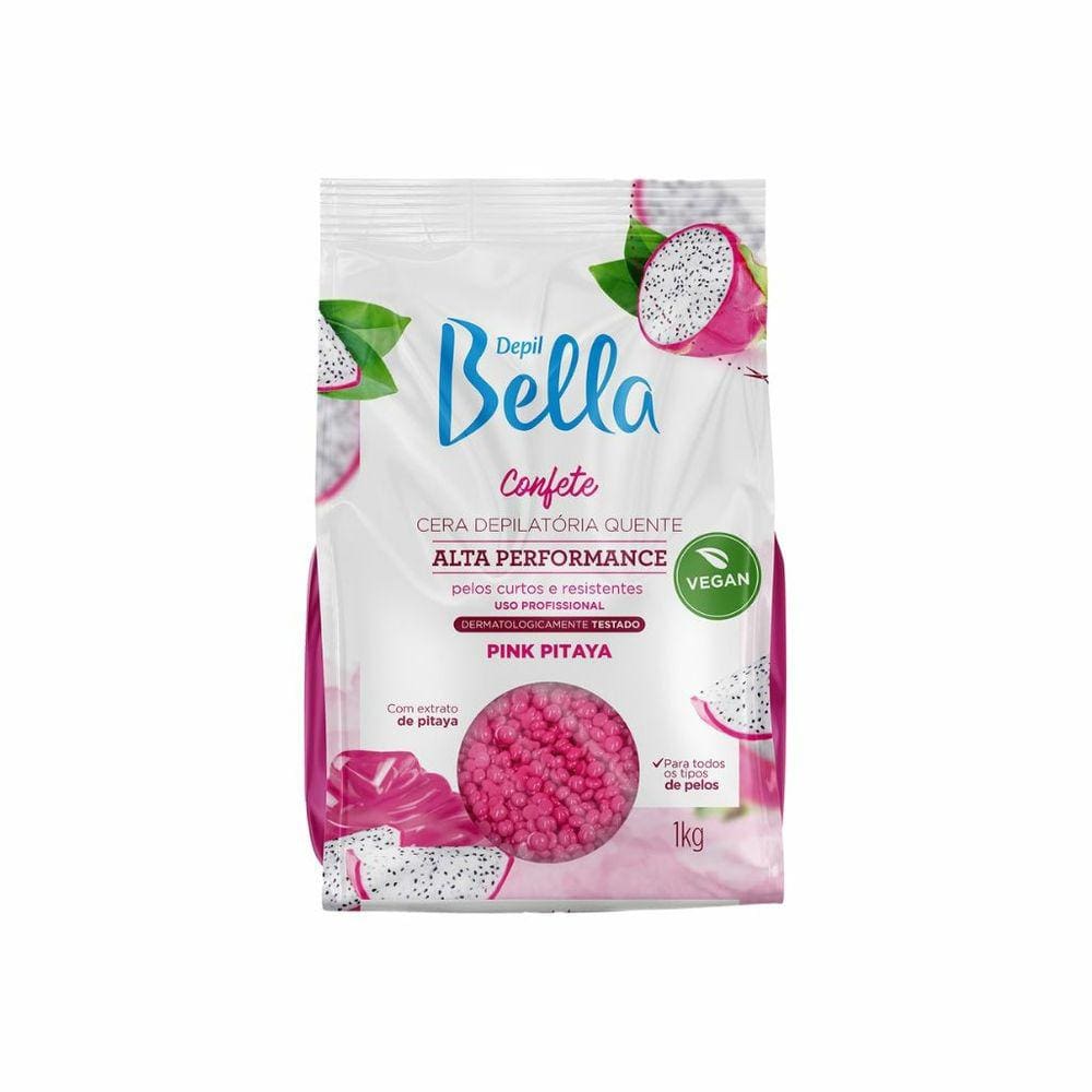 Depilatorio Depil Bella Cera Confete 1k Pink