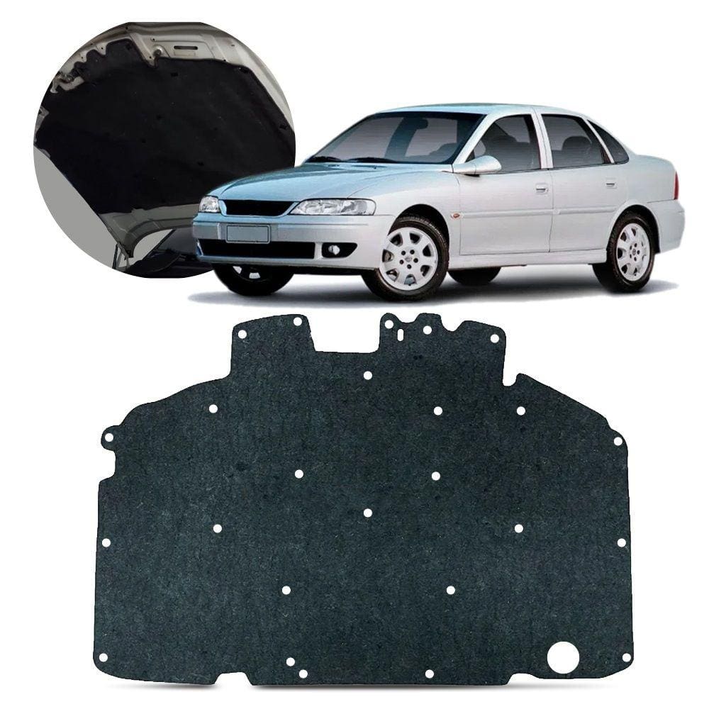 Forro Capô Manta Acústica Vectra 1996 a 2005 Antirruído Isolante com Presilha Grud Gtc 5132
