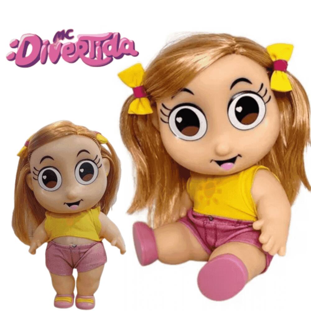 Boneca Mc Divertida 30Cm 3+ 1710