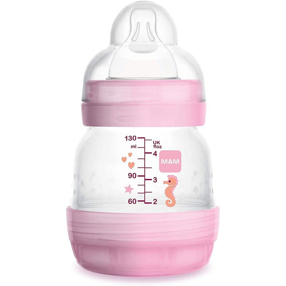 Mamadeira Easy Start 130 ml Rosa - MAM