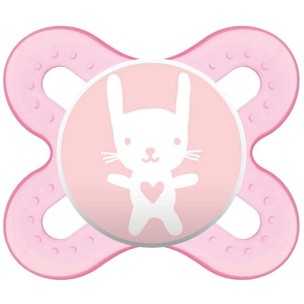 Chupeta Start 0 a 2 meses Rosa - MAM