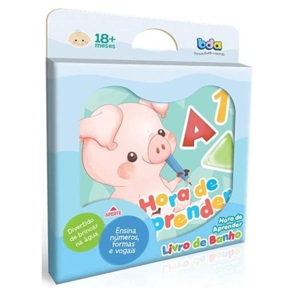 Livro de Banho Hora de Aprender - Toyster