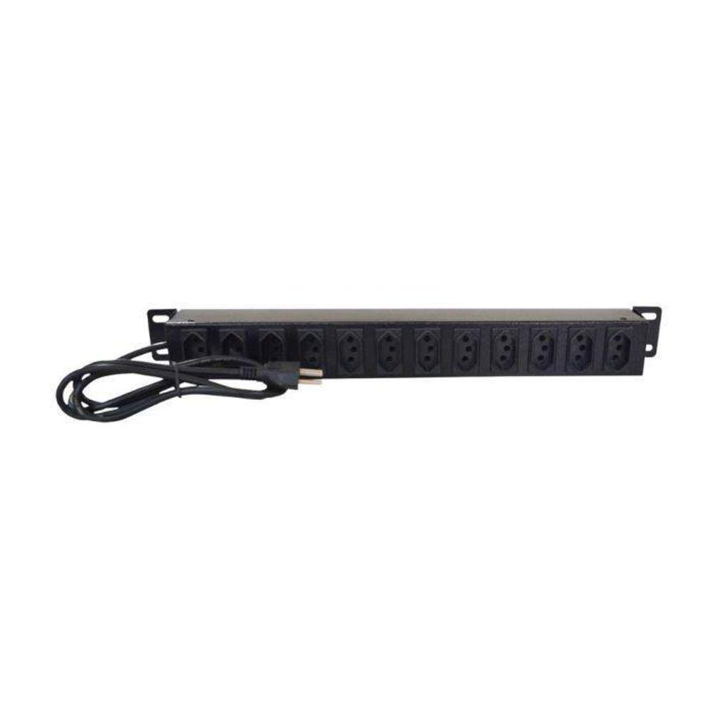 Regua Eletrica Max Eletron 19&Quot; 12 Tomadas 20 Amperes