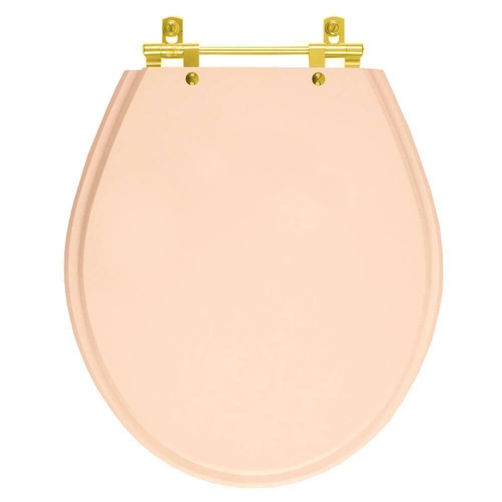 Tampa De Vaso Ravena Rosa Floral Para Bacia Deca