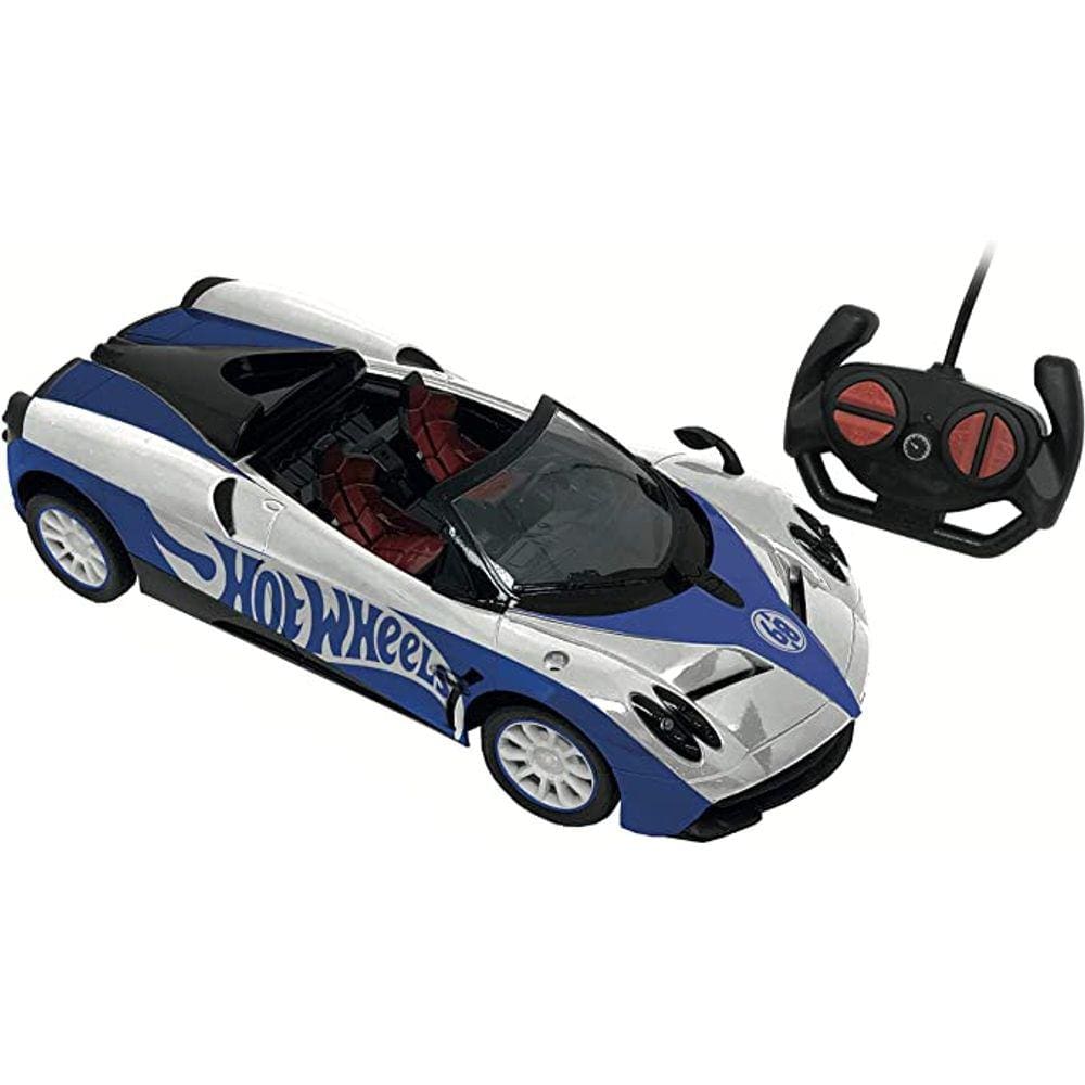 Carro De Controle Remoto Candide Hot Wheels Juggler - Azul