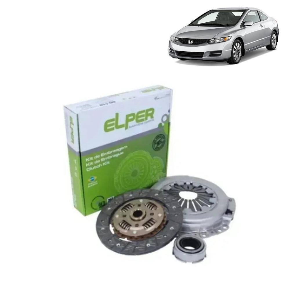 KIT EMBREAGEM 215mm 24EST HONDA NEW CIVIC SI 2.0L 16V 2007...