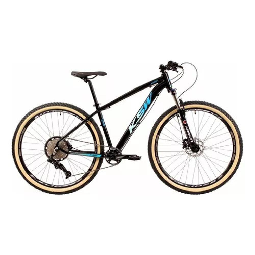 Bike KSW Aro 29 12V Freios Hidráulicos Suspensão C/ Trava