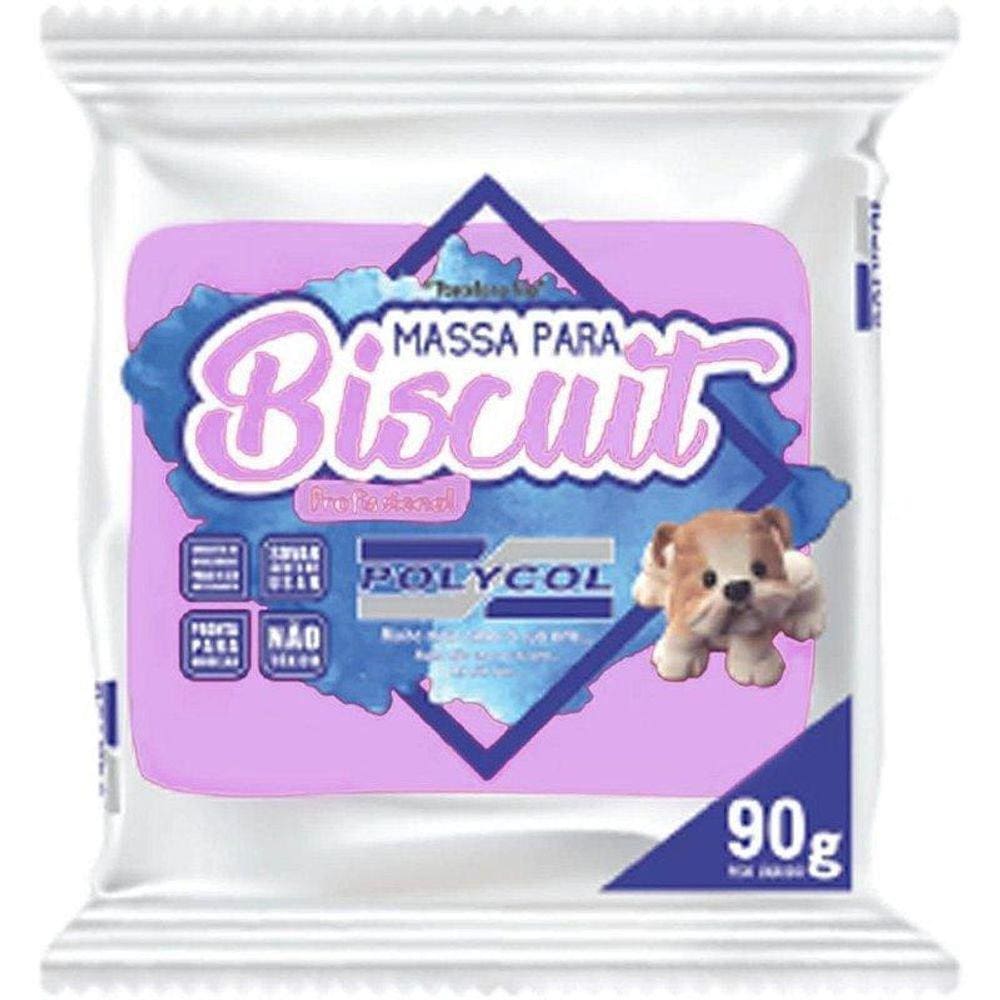 Massa De Porcelana Fria Biscuit 90G Lilás Cx Com 12