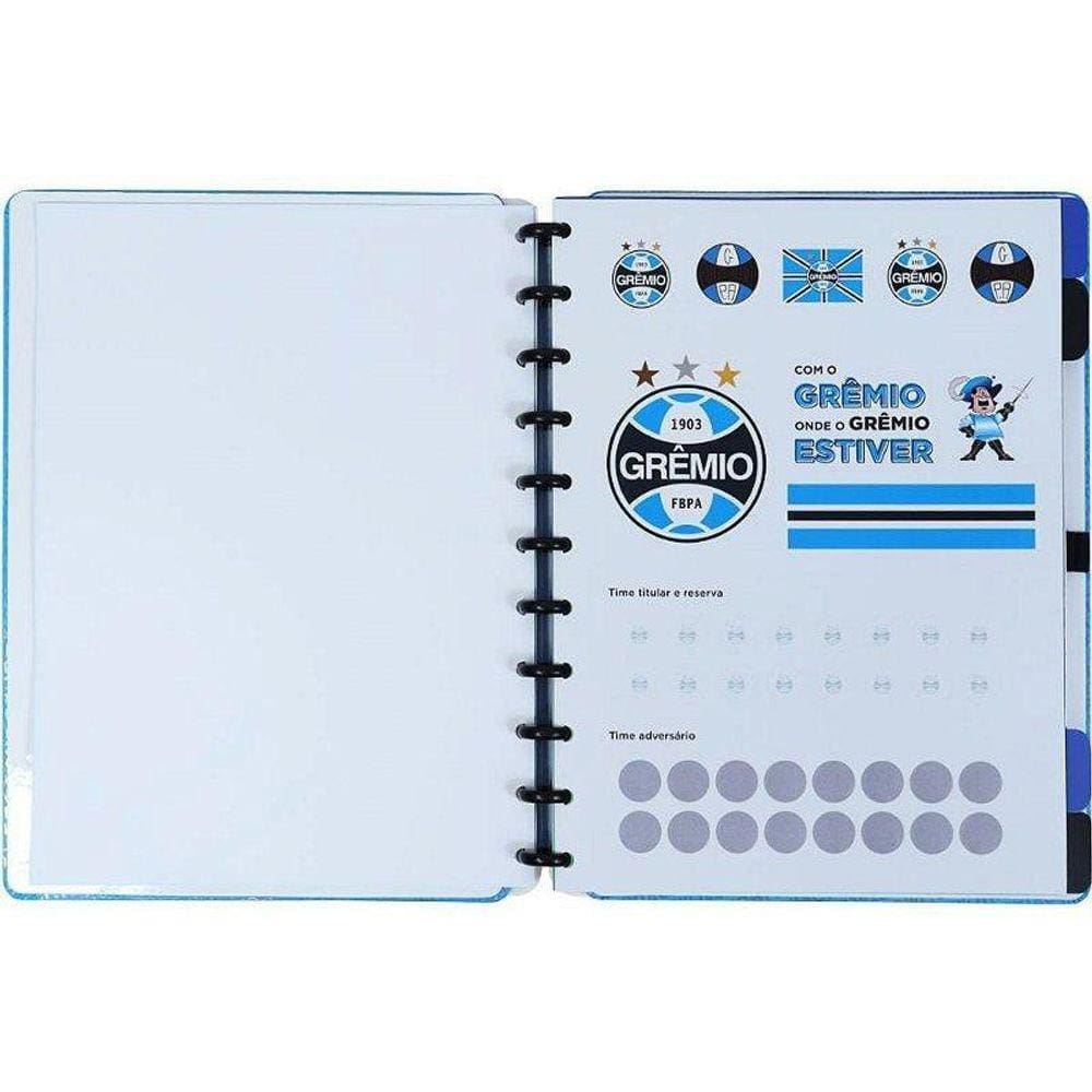 Caderno Inteligente Grande Gremio Imortal Azul