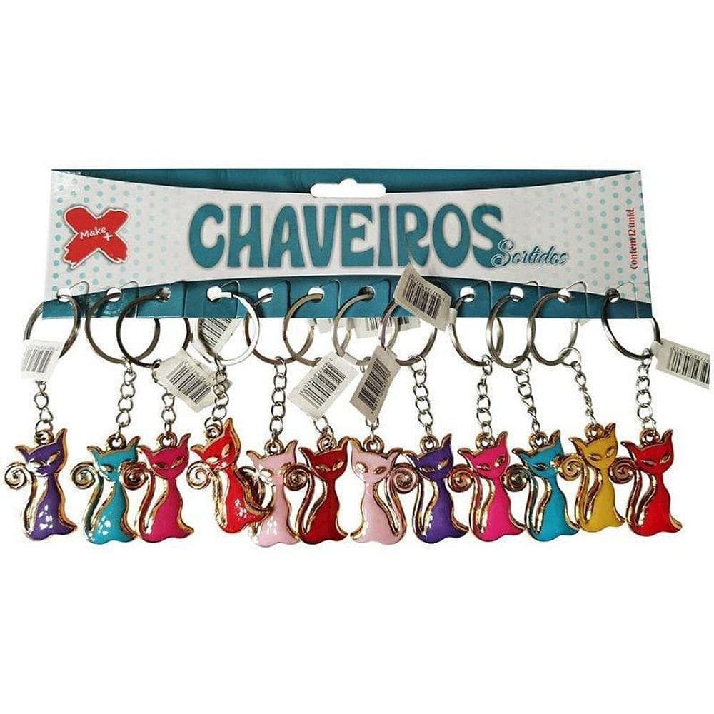 Chaveiro Gatinho 4Cm Blcom 12