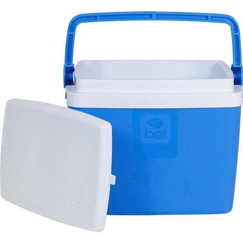 Caixa Térmica 6L C/Alca E Suporte Azul