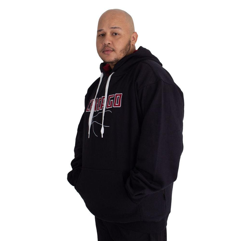 Blusa Moletom Masculina Plus Size M10 Dunk Chicago