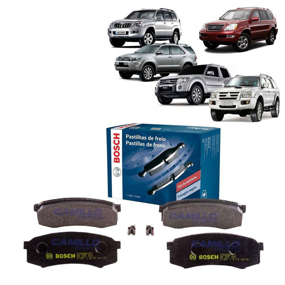 Pastilha De Freio Traseira Bosch Pajero Full Cruiser GX470
