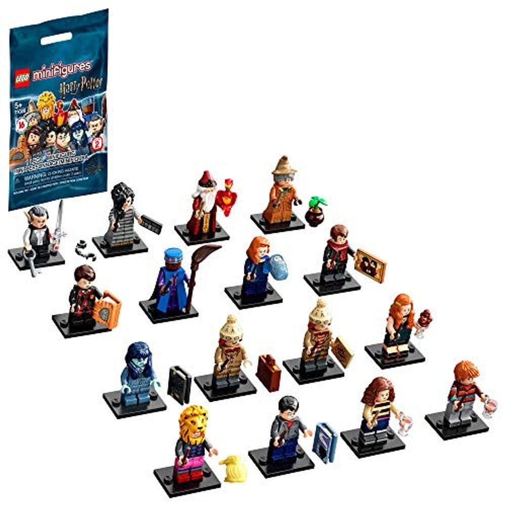 Minifiguras Lego Harry Potter Série 2, 1 de 16, Colecionáveis, Ação com Harry, Hermione e Ron