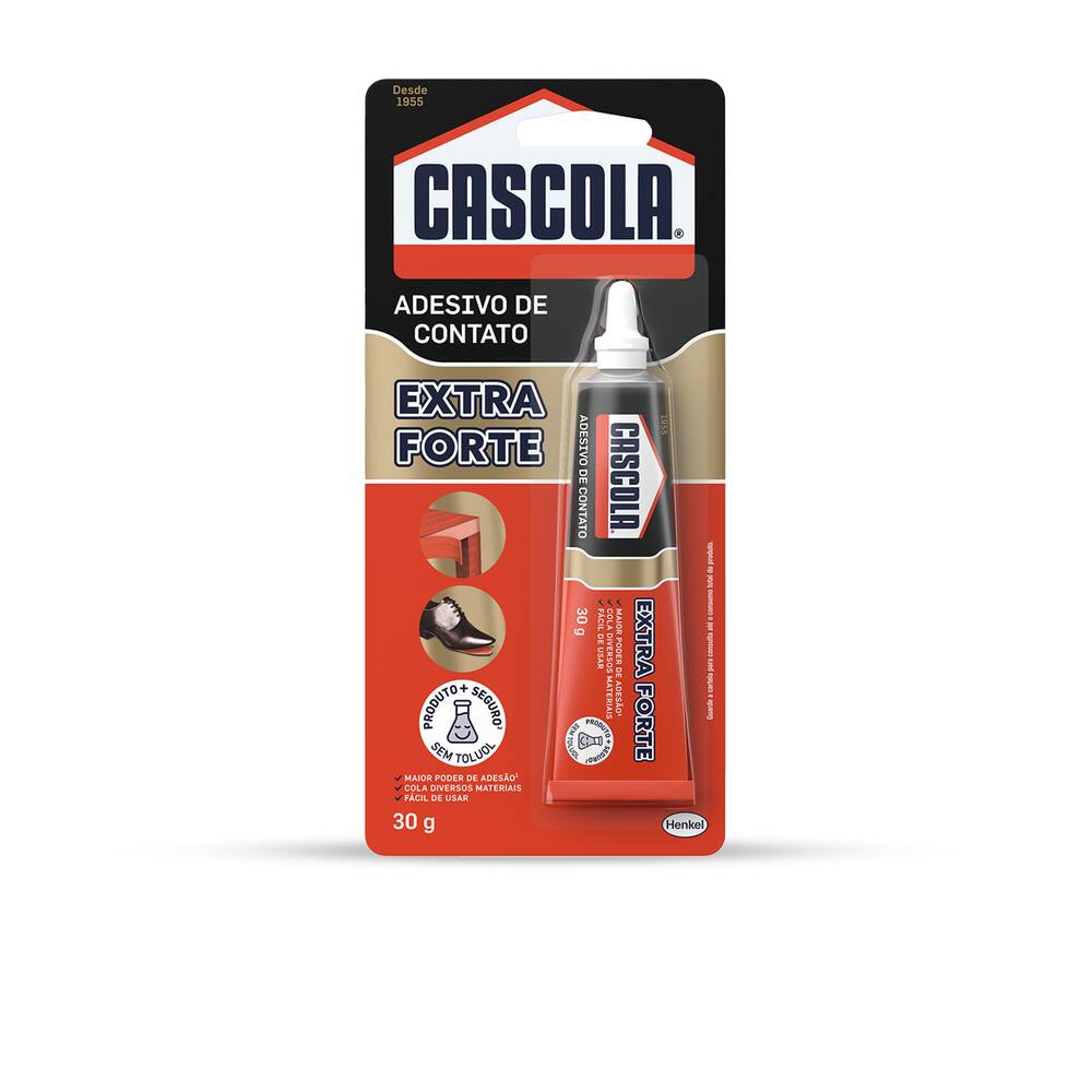 Adesivo De Contato Cascola Extra Sem Toluol 30G Cascola - 1406642