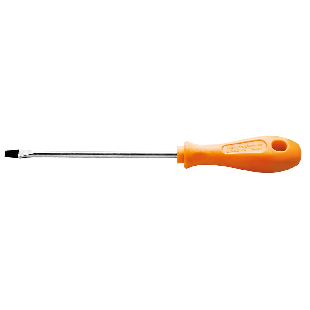 Chave Fenda Ponta Chata Aço Cromo Vanádio 5x150mm Tramontina