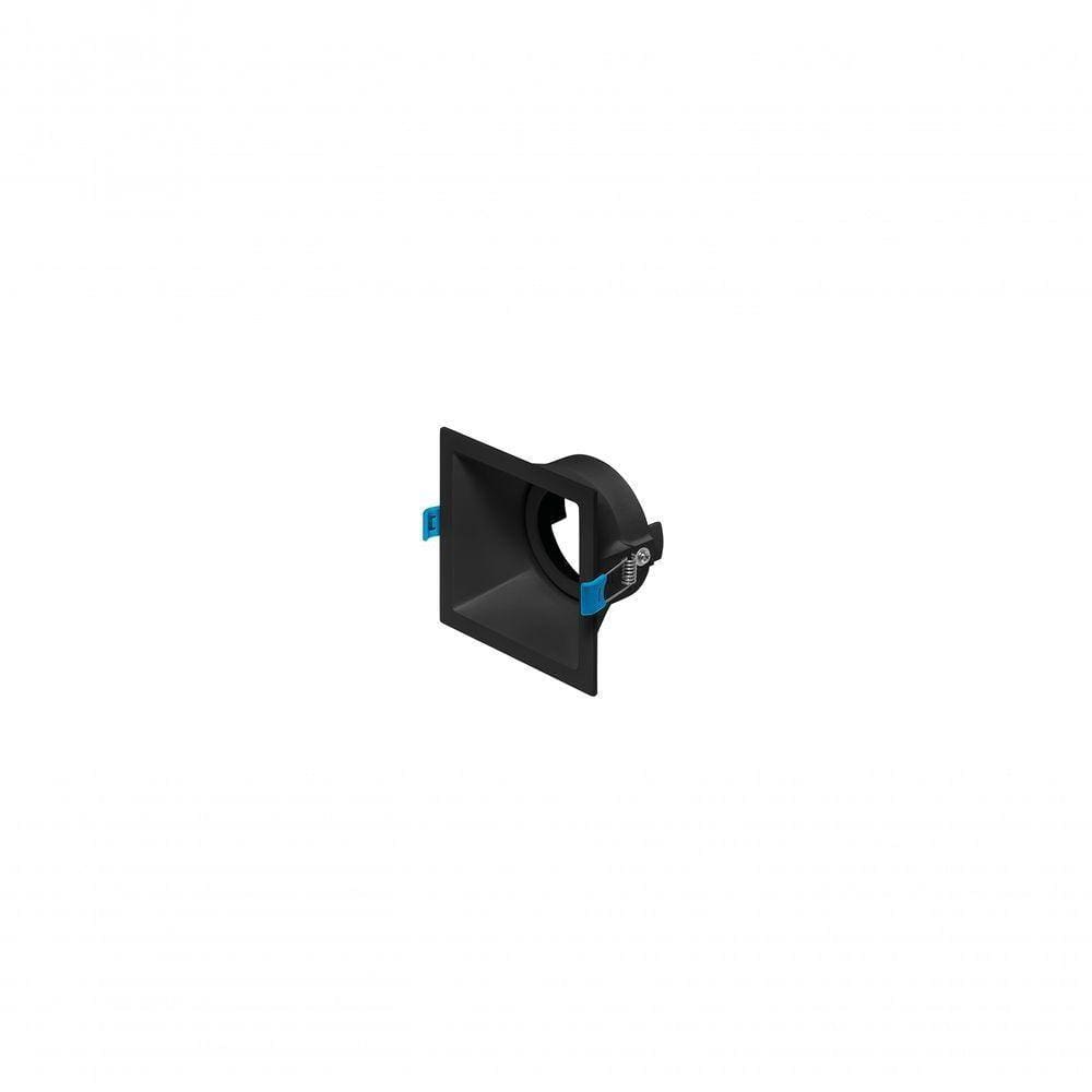 Square Par 20 Embutido Recuado Direcionável Preto