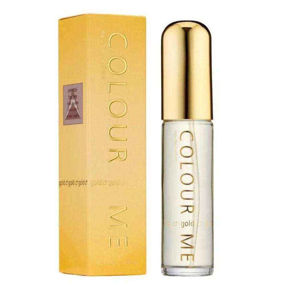 Perfume Colour Me Homme Gold Eau De Parfum 50 Ml