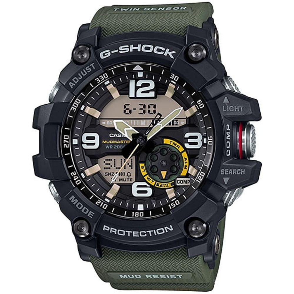 Relógio CASIO G-SHOCK Mudmaster masculino GG-1000-1A3DR