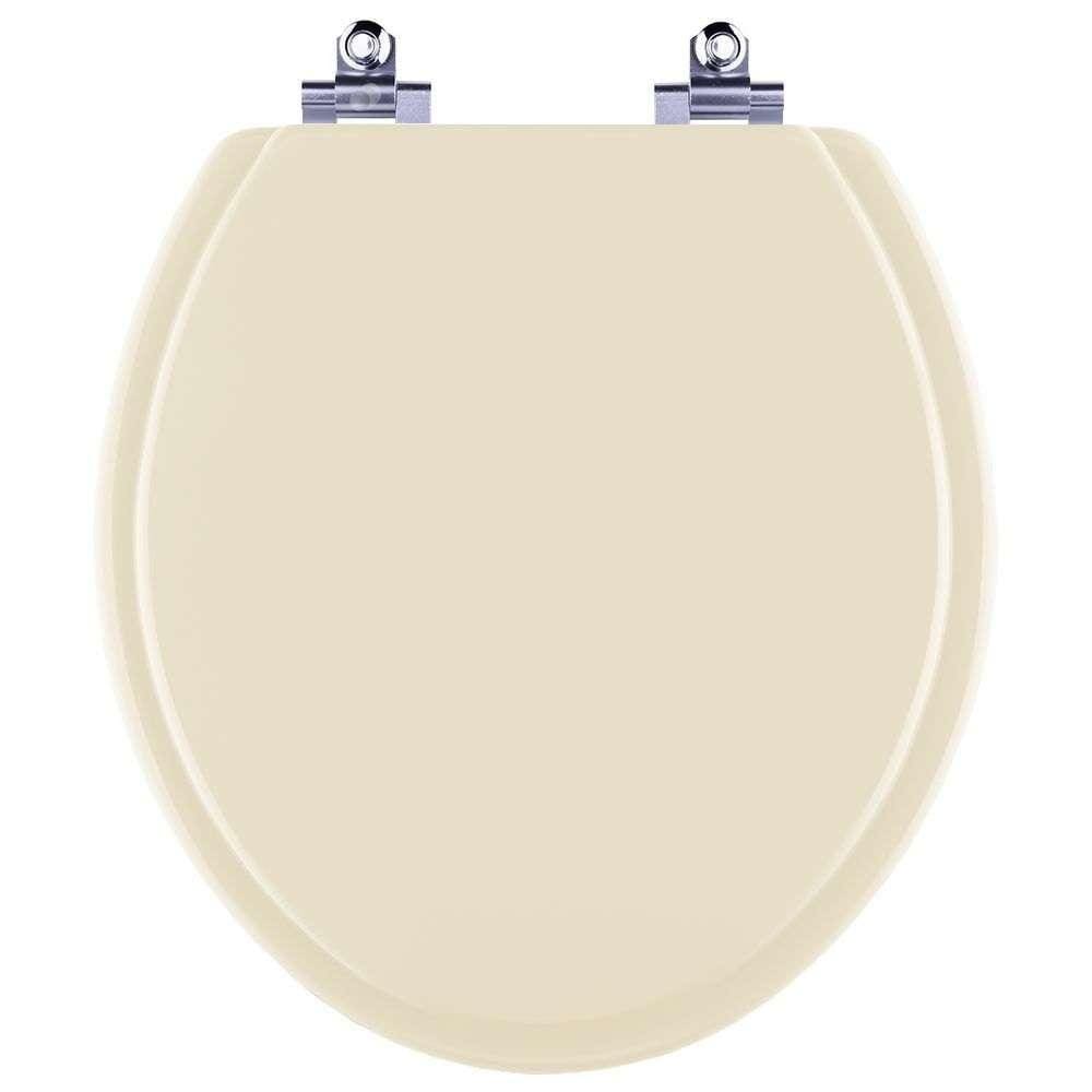 Tampa de Vaso Sanitário com Amortecedor Angra Bone (Bege) para bacia Ideal Standard
