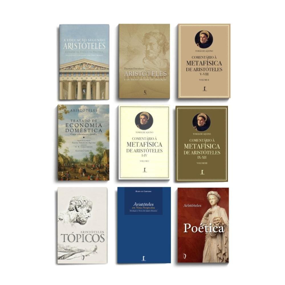 Combo - Entendendo Aristóteles - Opção 1 (9 livros)