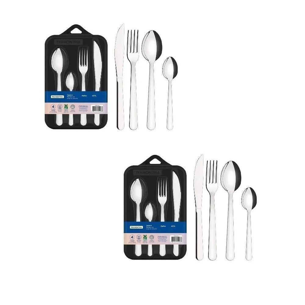 Faqueiro Malibu Aço Inox 32 Peças 23798029 Tramontina