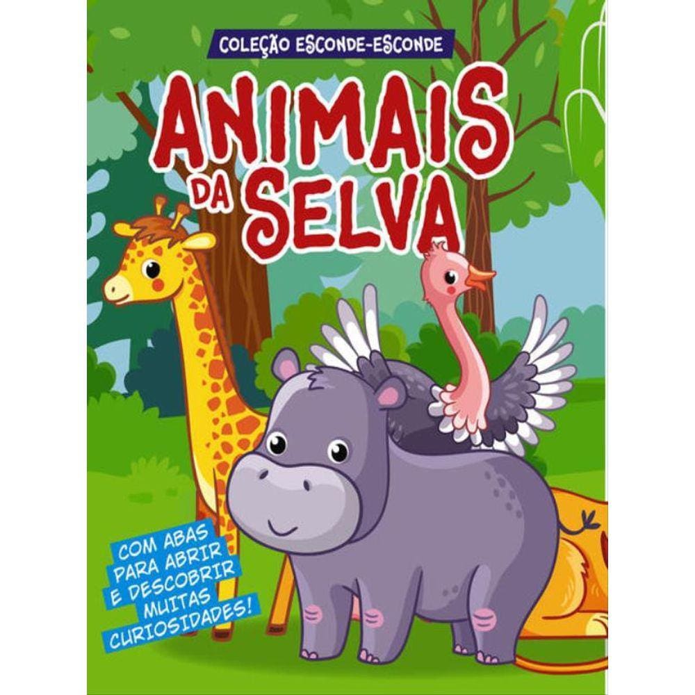 Coleção Esconde-Esconde - Animais Da Selva