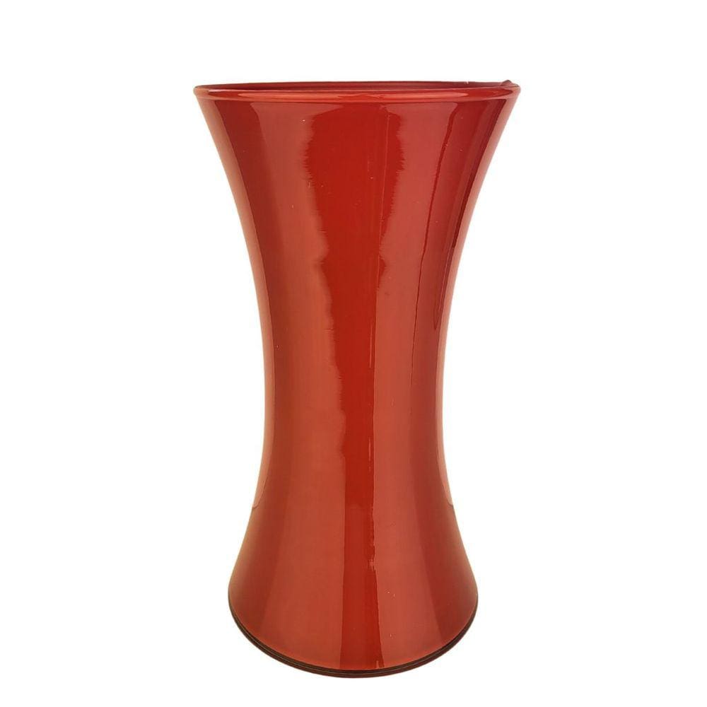 Vaso De Vidro Decorativo Mesa Rack Sala Escritório Festa Planta Artificial Julieta Pequeno Terracota 10-80501