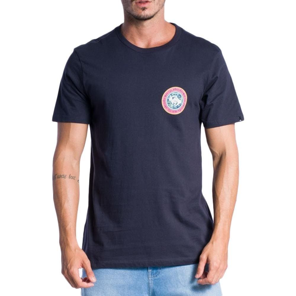 Camiseta Quiksilver Omni Circle SM24 Masculina Marinho